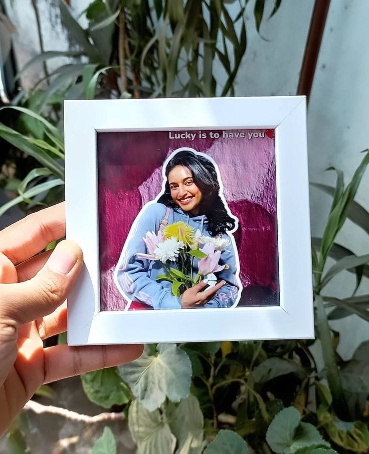 Personalized Square Photo Frame