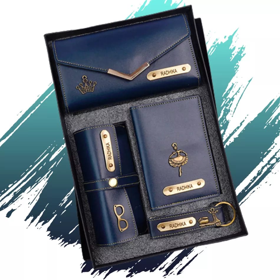 Premium Personalized Gift Set for Women – 5-in-1 Customized Combo